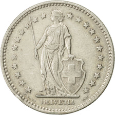 Coin, Switzerland, 2 Francs, 1922, Bern, AU(50-53), Silver, KM:21