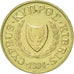Coin, Cyprus, 2 Cents, 1994, AU(55-58), Nickel-brass, KM:54.3