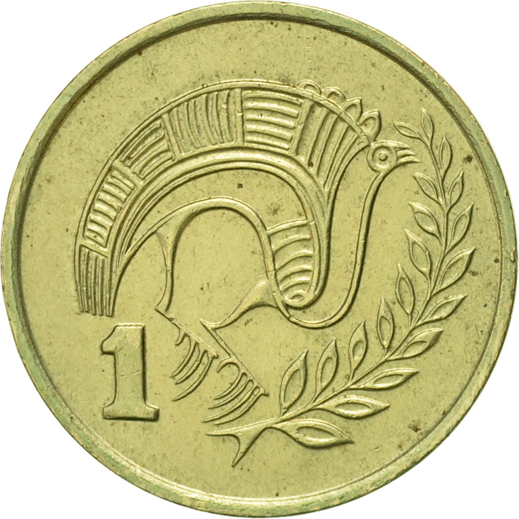 Moneta, Cipro, Cent, 1983, SPL-, Nichel-ottone, KM:53.1