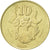 Coin, Cyprus, 10 Cents, 1994, EF(40-45), Nickel-brass, KM:56.3