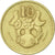 Coin, Cyprus, 10 Cents, 1992, EF(40-45), Nickel-brass, KM:56.3