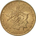 Moneta, Francja, Mathieu, 10 Francs, 1979, Paris, AU(55-58), Mosiądz niklowy