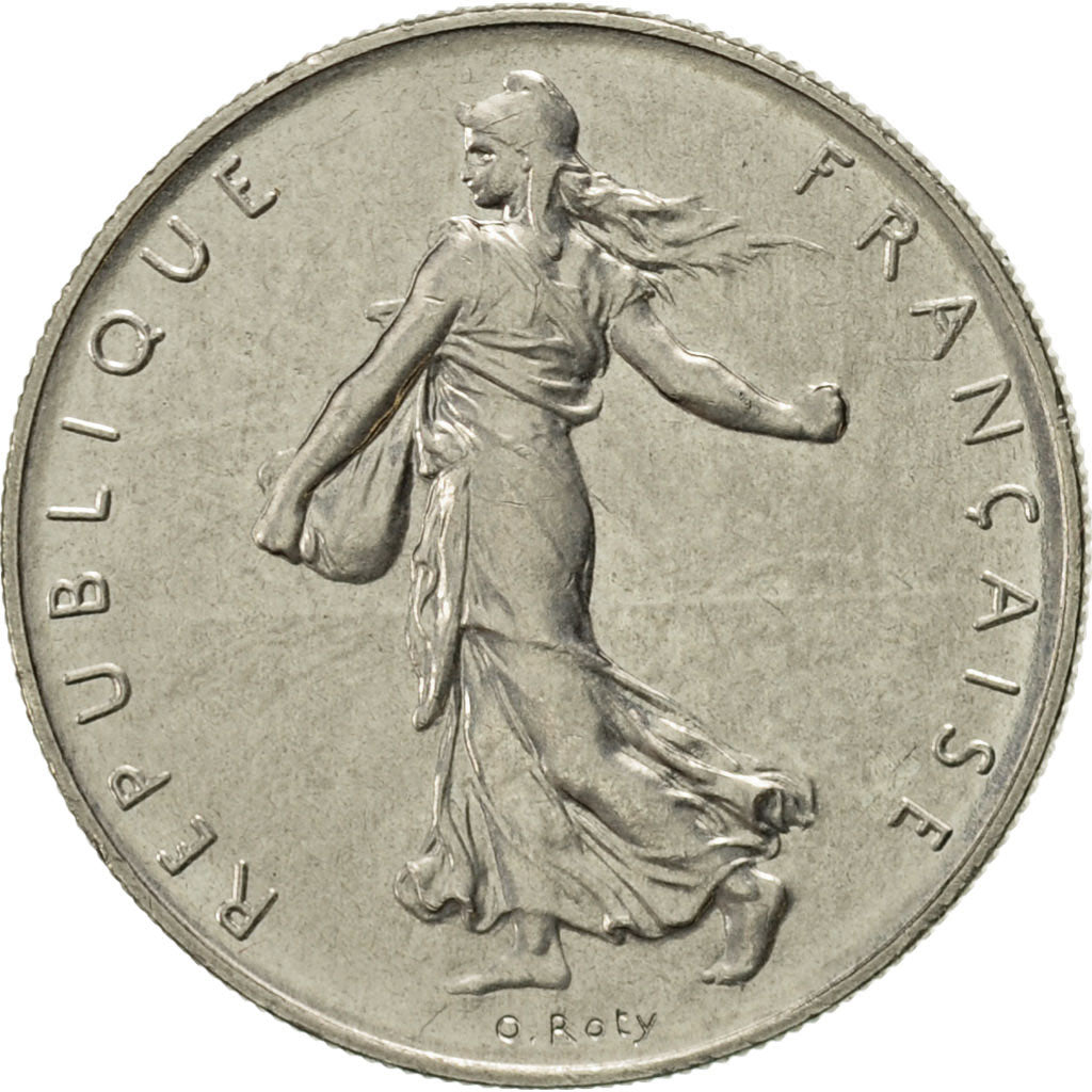 Francia, Semeuse, Franc, 1983, Paris, SPL-, Nichel, KM:925.1, Gadoury:474