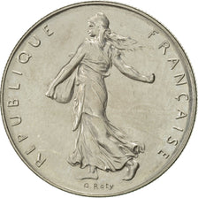 France, Semeuse, Franc, 1981, Paris, AU(55-58), Nickel, KM:925.1, Gadoury:474