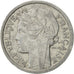 France, Morlon, Franc, 1957, Paris, AU(50-53), Aluminum, KM:885a.1, Gadoury:473b