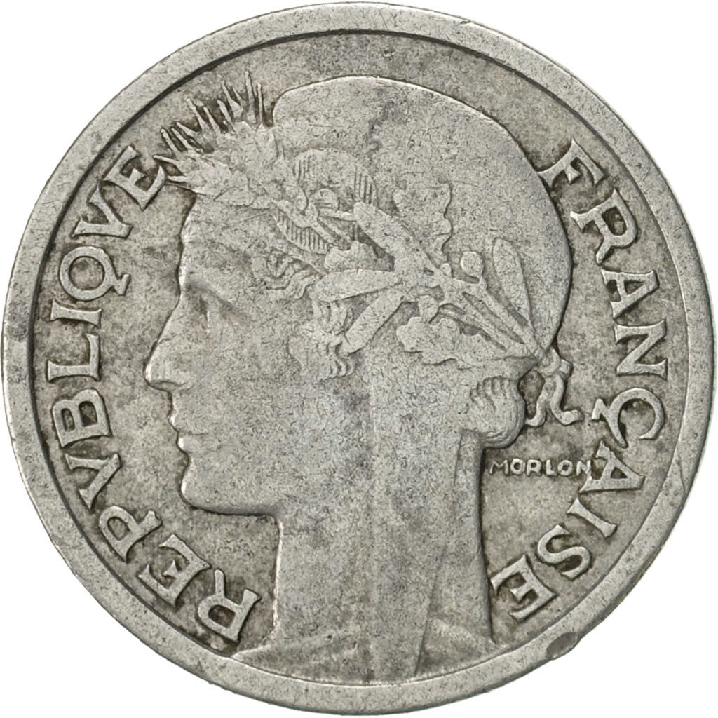 Monnaie, France, Morlon, Franc, 1949, Paris, TTB, Aluminium, KM:885a.1
