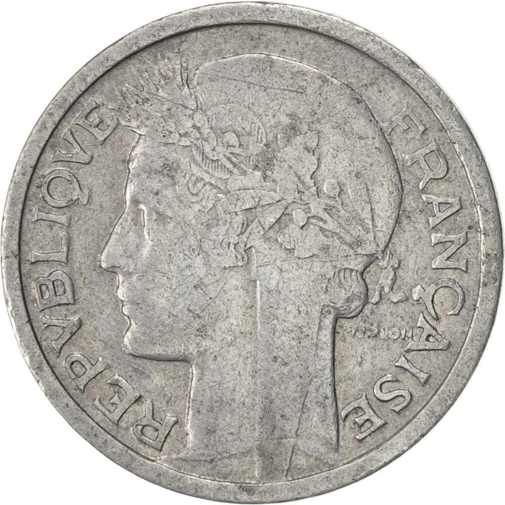 Monnaie, France, Morlon, Franc, 1950, Beaumont - Le Roger, TTB, Aluminium