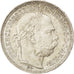 HUNGARY, Korona, 1896, Kormoczbanya, KM #484, AU(55-58), Silver, 5.03