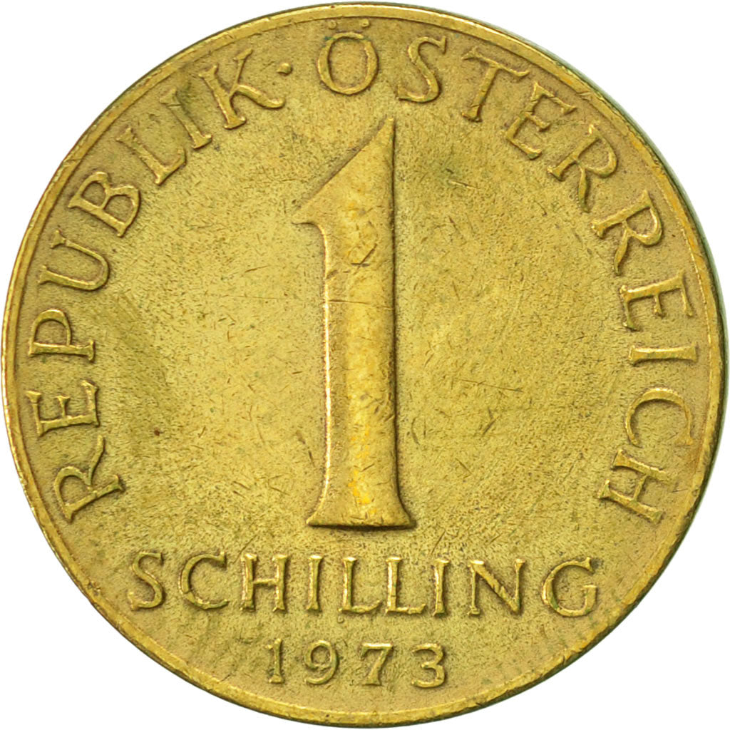 Coin, Austria, Schilling, 1973, AU(55-58), Aluminum-Bronze, KM:2886