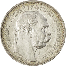 HUNGARY, Korona, 1914, Kremnitz, KM #492, MS(63), Silver, 5.01