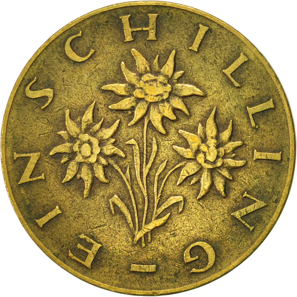 Coin, Austria, Schilling, 1961, AU(50-53), Aluminum-Bronze, KM:2886