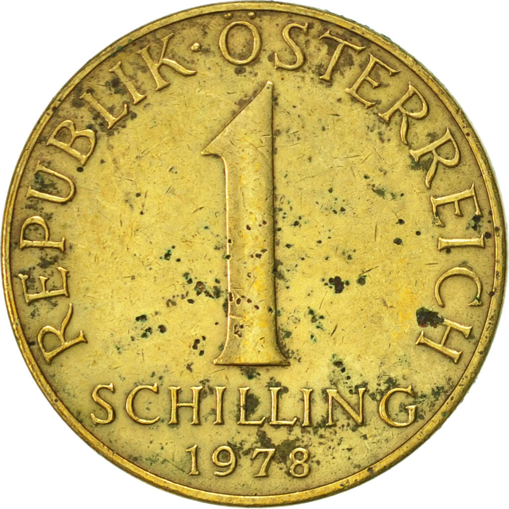 Coin, Austria, Schilling, 1978, AU(50-53), Aluminum-Bronze, KM:2886