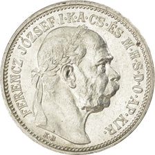 HUNGARY, Korona, 1916, Kremnitz, KM #492, MS(63), Silver, 4.96