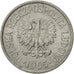 Coin, Poland, 20 Groszy, 1965, Warsaw, AU(55-58), Aluminum, KM:A47