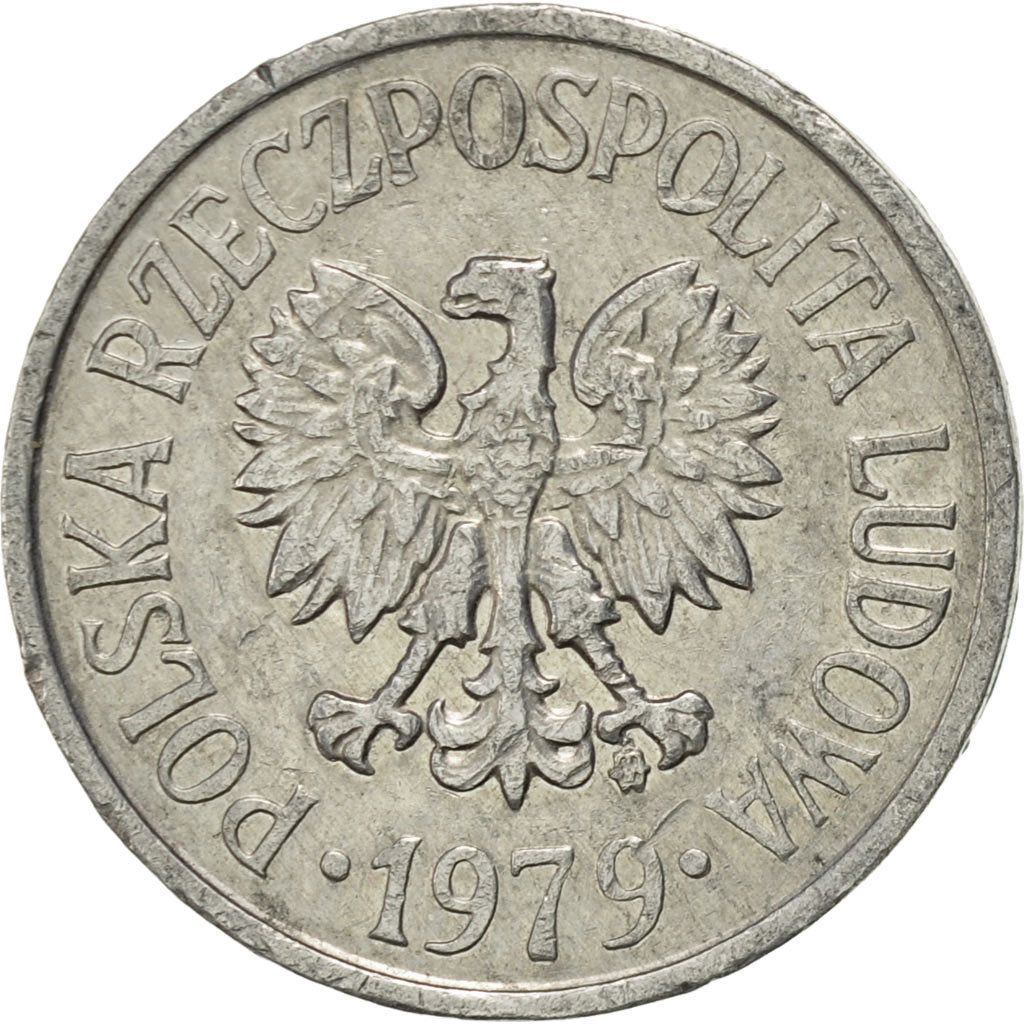 Munten, Polen, 20 Groszy, 1979, Warsaw, PR, Aluminium, KM:A47