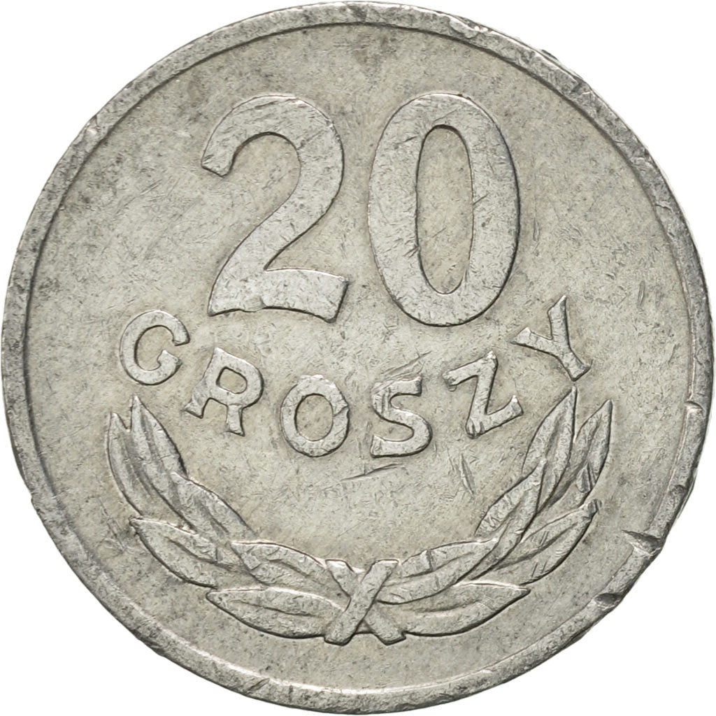 Munten, Polen, 20 Groszy, 1979, Warsaw, PR, Aluminium, KM:A47