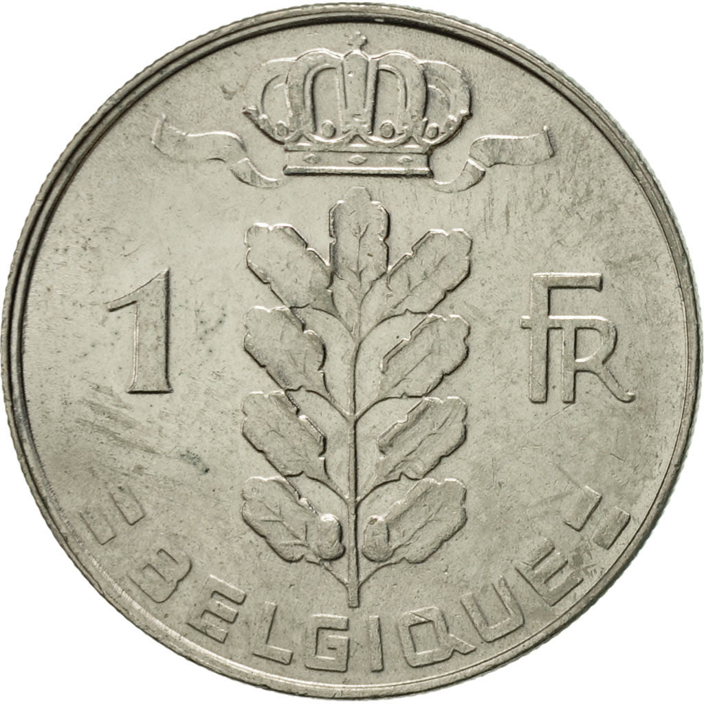 Coin, Belgium, Franc, 1977, EF(40-45), Copper-nickel, KM:142.1