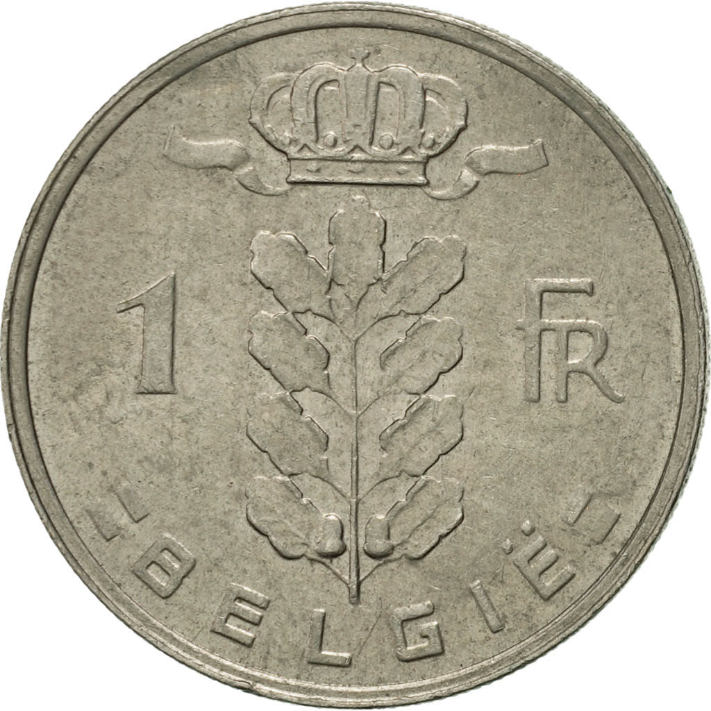 Coin, Belgium, Franc, 1978, EF(40-45), Copper-nickel, KM:143.1