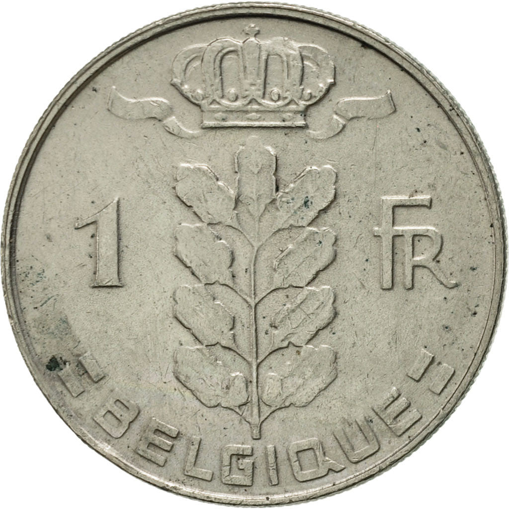 Coin, Belgium, Franc, 1976, EF(40-45), Copper-nickel, KM:142.1