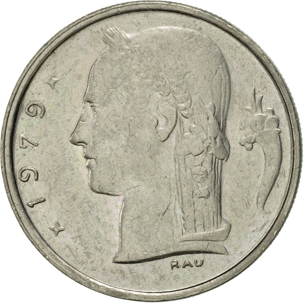Coin, Belgium, Franc, 1979, EF(40-45), Copper-nickel, KM:142.1