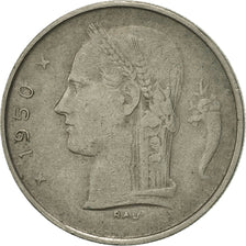 Coin, Belgium, Franc, 1950, EF(40-45), Copper-nickel, KM:142.1