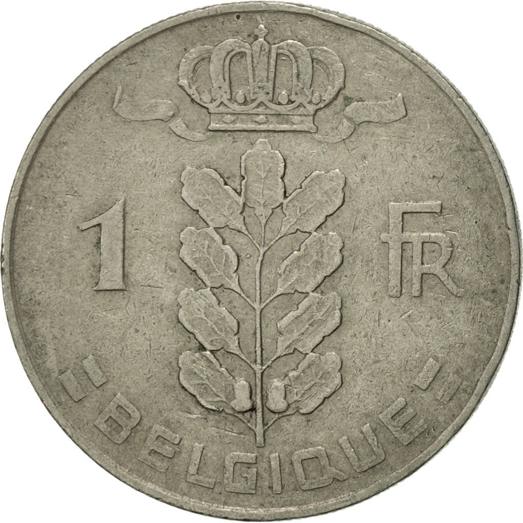 Coin, Belgium, Franc, 1950, EF(40-45), Copper-nickel, KM:142.1