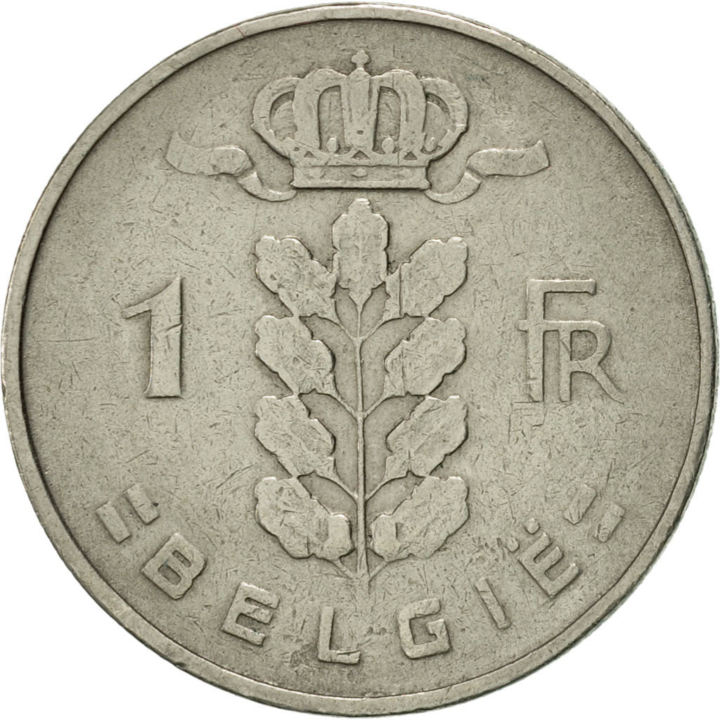 Coin, Belgium, Franc, 1950, EF(40-45), Copper-nickel, KM:143.1