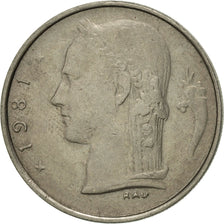 Coin, Belgium, Franc, 1981, EF(40-45), Copper-nickel, KM:142.1