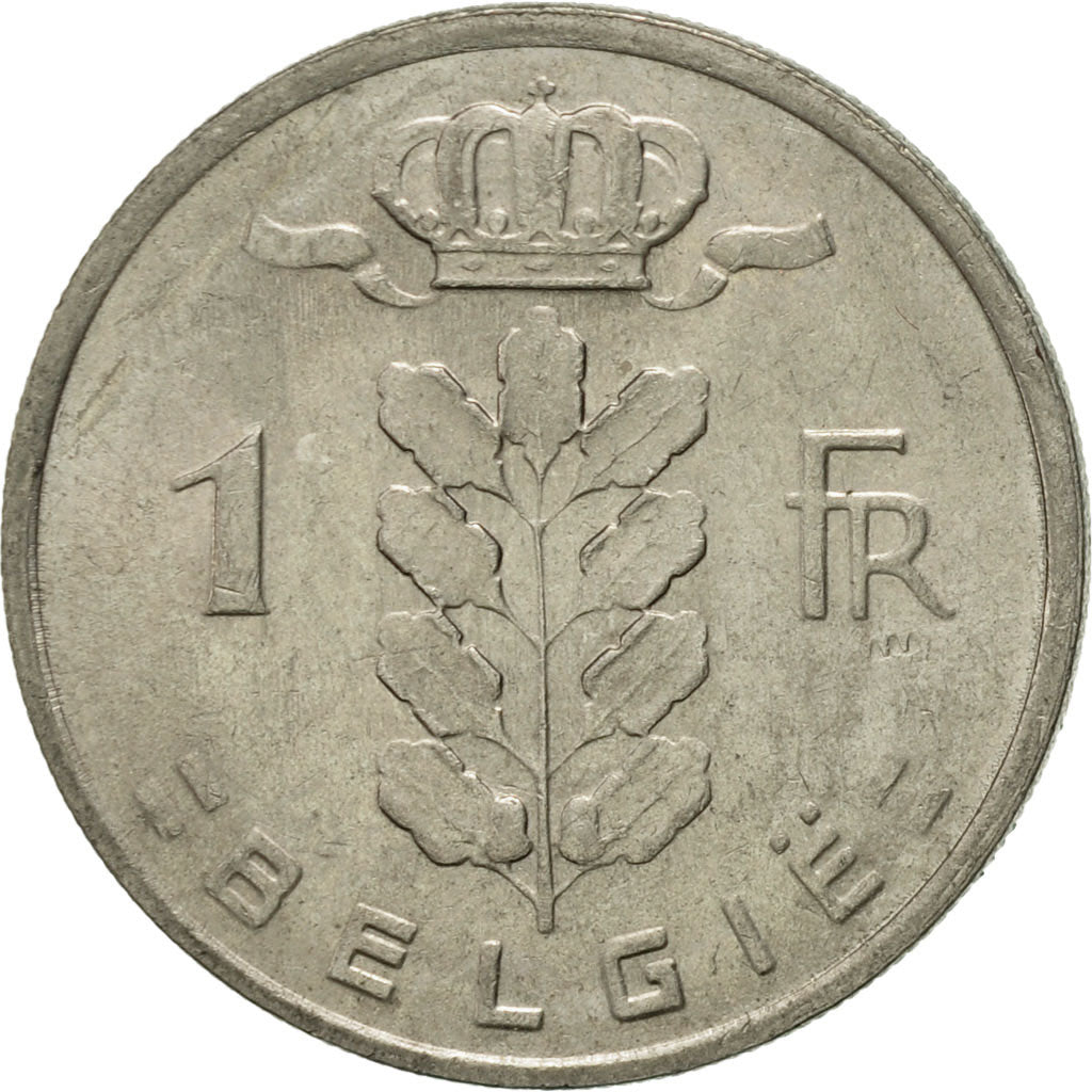 Coin, Belgium, Franc, 1981, EF(40-45), Copper-nickel, KM:143.1