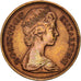 Münze, Großbritannien, Elizabeth II, New Penny, 1981, SS, Bronze, KM:915