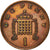 Monnaie, Grande-Bretagne, Elizabeth II, Penny, 1988, TTB, Bronze, KM:935