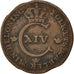 SWEDEN, 1/2 Skilling, 1829, KM #596, EF(40-45), Copper, 29.35-30.5, 7.82