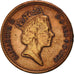 Moneta, Gran Bretagna, Elizabeth II, Penny, 1990, BB, Bronzo, KM:935