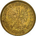 Coin, Poland, Grosz, 2009, Warsaw, AU(50-53), Brass, KM:276