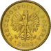Coin, Poland, Grosz, 2003, Warsaw, AU(55-58), Brass, KM:276