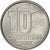 Moneda, Brasil, 10 Cruzeiros, 1991, EBC, Acero inoxidable, KM:619.1