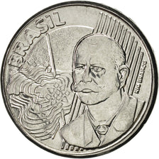 Coin, Brazil, 50 Centavos, 2003, AU(55-58), Stainless Steel, KM:651a
