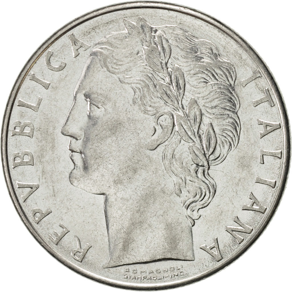 Moneta, Italia, 100 Lire, 1980, Rome, SPL-, Acciaio inossidabile, KM:96.1