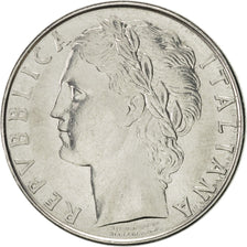 Coin, Italy, 100 Lire, 1982, Rome, AU(55-58), Stainless Steel, KM:96.1
