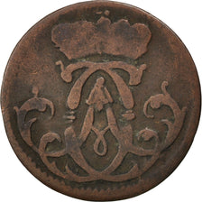 GERMAN STATES, 1/4 St, 1741, KM #135.1, EF(40-45), Copper, 6.95