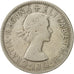 Monnaie, Grande-Bretagne, Elizabeth II, Florin, Two Shillings, 1961, TTB