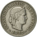 Switzerland, 10 Rappen, 1912, Bern, AU(50-53), Copper-nickel, KM:27