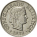 Moneta, Svizzera, 10 Rappen, 1939, Bern, BB+, Nichel, KM:27b