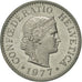 Coin, Switzerland, 10 Rappen, 1977, Bern, AU(50-53), Copper-nickel, KM:27