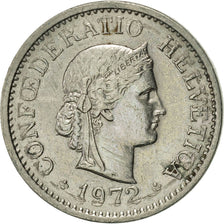 Coin, Switzerland, 10 Rappen, 1972, Bern, AU(50-53), Copper-nickel, KM:27