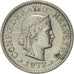 Coin, Switzerland, 10 Rappen, 1972, Bern, AU(50-53), Copper-nickel, KM:27