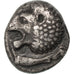 Ionia, Miletos, Obol, Miletos, AU(50-53), Silver, 1.06