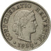 Coin, Switzerland, 5 Rappen, 1950, Bern, AU(50-53), Copper-nickel, KM:26