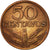 Münze, Portugal, 50 Centavos, 1975, SS, Bronze, KM:596