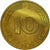 Munten, Federale Duitse Republiek, 10 Pfennig, 1981, Munich, ZF+, Brass Clad